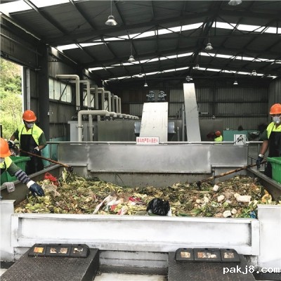 餐厨垃圾预处理设备案例